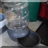 Z07. Dog watering bowl. - $10